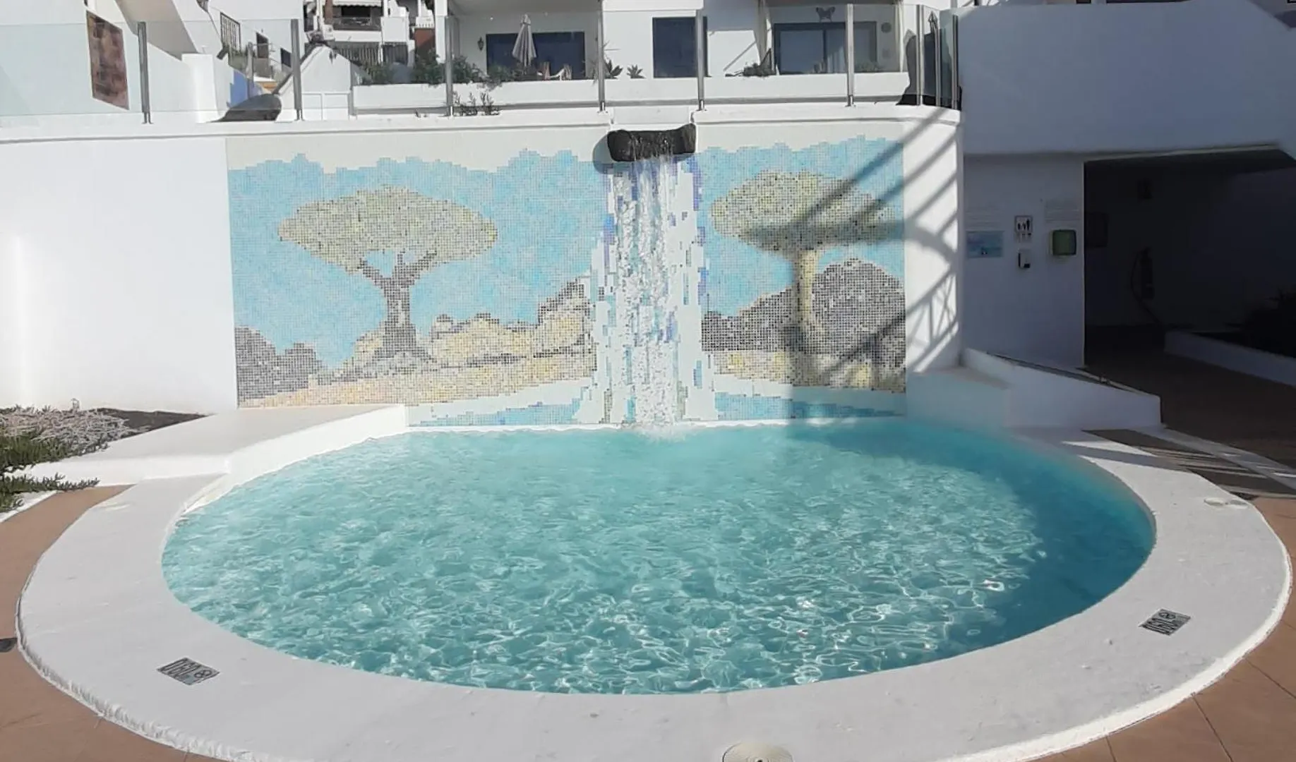 Apartment Ferienwohnung The White Dragos With Ocean View - Ac - Private Pool Tías
