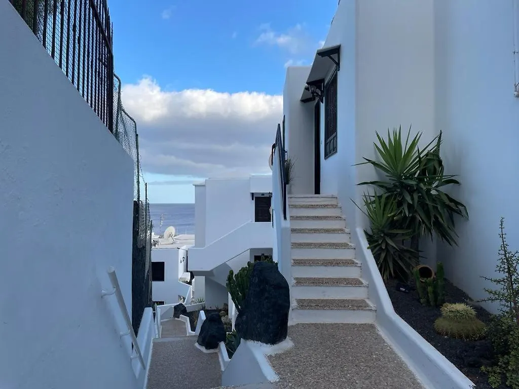 Apartment Ferienwohnung The White Dragos With Ocean View - Ac - Private Pool Tías Spanien